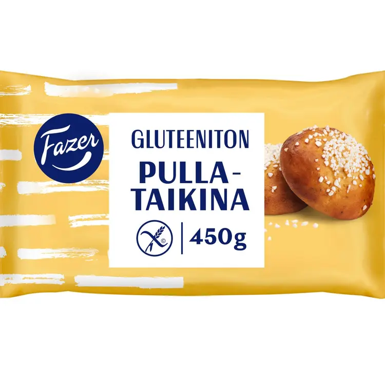 Fazer Gluteeniton Pullataikina 450g, pakaste