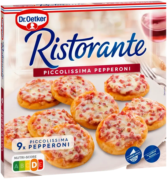 Dr. Oetker Ristorante Piccolissima Pepperoni pakasteminipizzat 216g