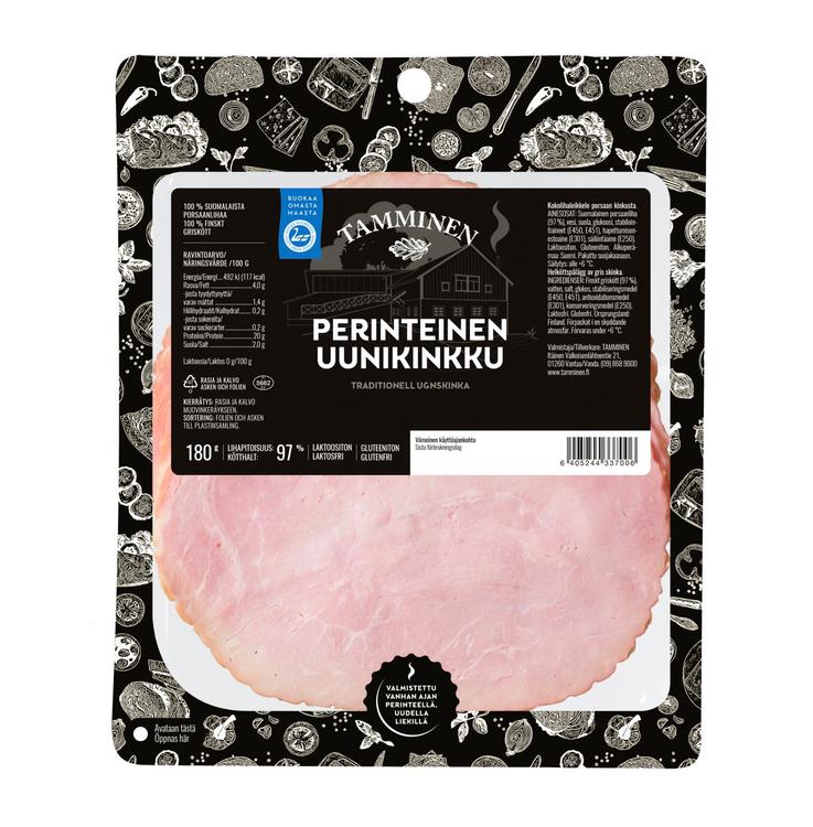 Tamminen perinteinen uunikinkkuviipale 180g