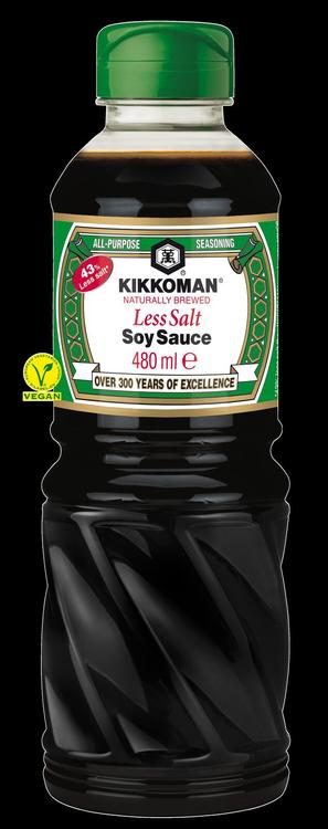 Kikkoman 480ml Less salt soijakastike