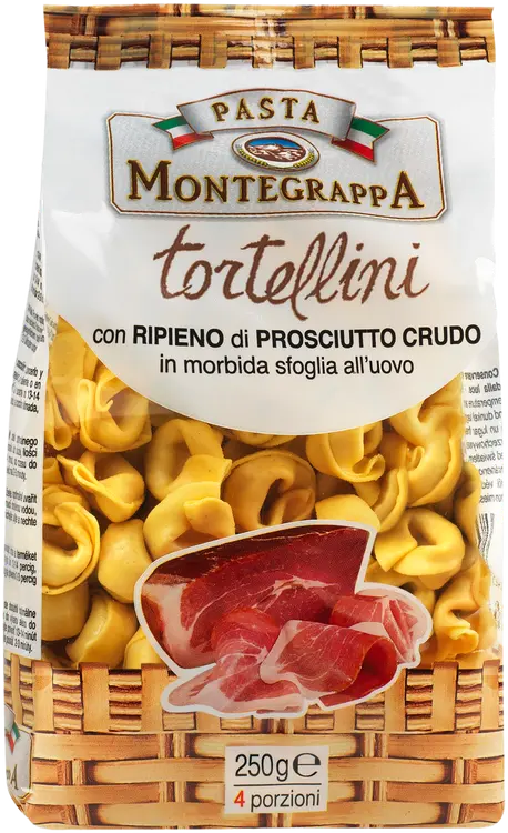 Pasta Montegrappa Tortellini kinkkutäytteellä 250g