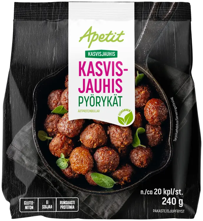 Apetit Kasvisjauhispyörykät pakaste 240g