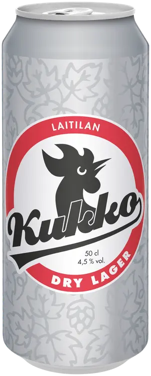 Laitilan Kukko Dry Lager 4,5 til-% 0,5L olut