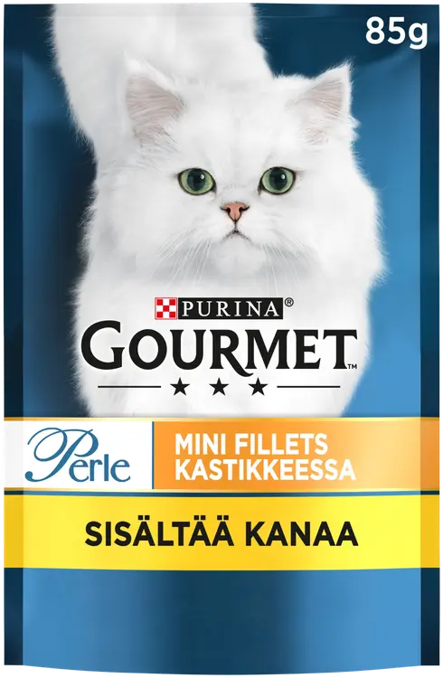 Gourmet 85g Perle Kanaa Mini Filets kastikkeessa kissanruoka