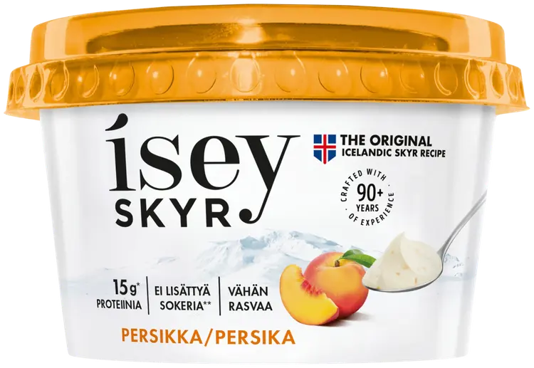 Isey Skyr Persikka maitovalmiste 170g
