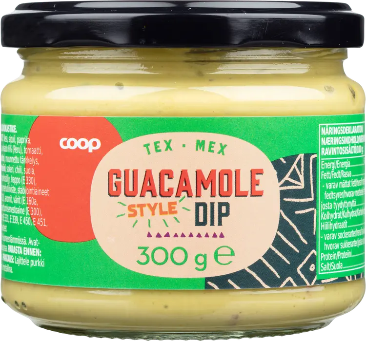Coop guacamole avokadokastike 300 g