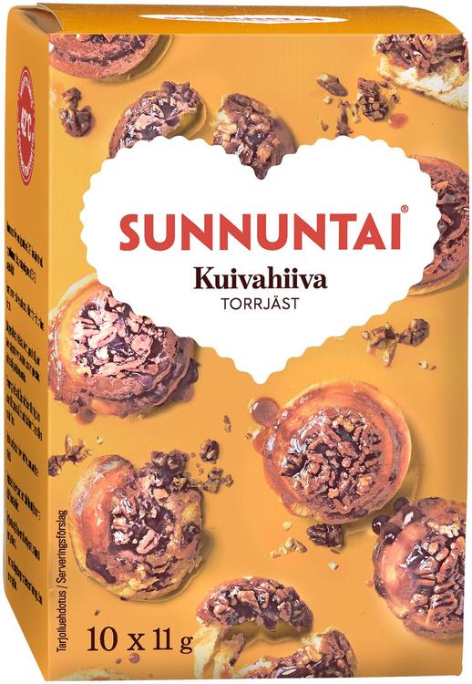 Sunnuntai 10x11g kuivahiiva