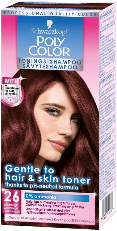 Schwarzkopf Poly Color 26 Tumma Mahonki Sävyteshampoo