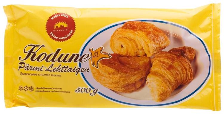Kodune pärmi-lehttaigen, 500 g