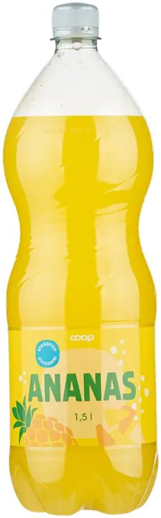 Coop ananas virvoitusjuoma sokeriton 1,5l