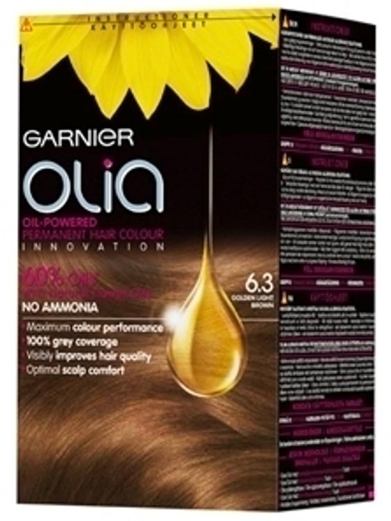Garnier Olia 6.3 Golden Light Brown Vaalea Kullanruskea Kestoväri 1kpl