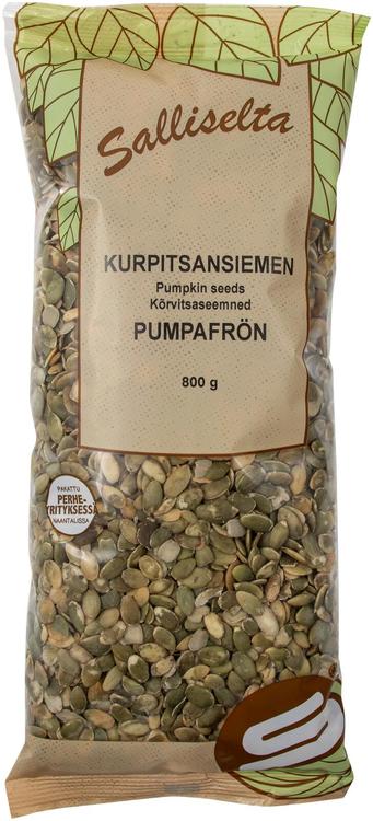 Salliselta Kurpitsansiemen 800g