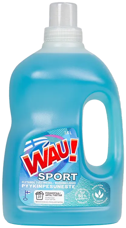 WAU! Pyykinpesuneste 1,5 L Sport