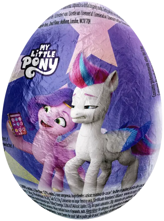 Dolci Preziosi My Little Pony yllätysmuna RFA maitosuklaa 60g