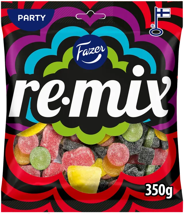 Fazer Remix karkkipussi 350g
