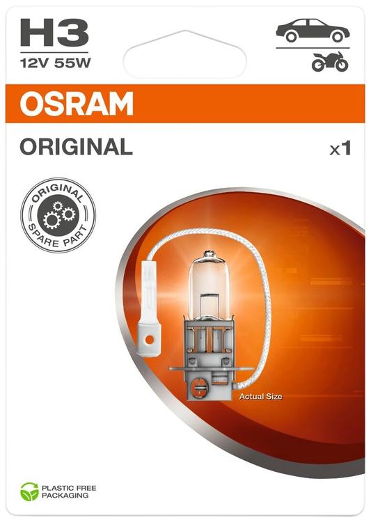 Autolamp Osram H3 55W 12V PK22S