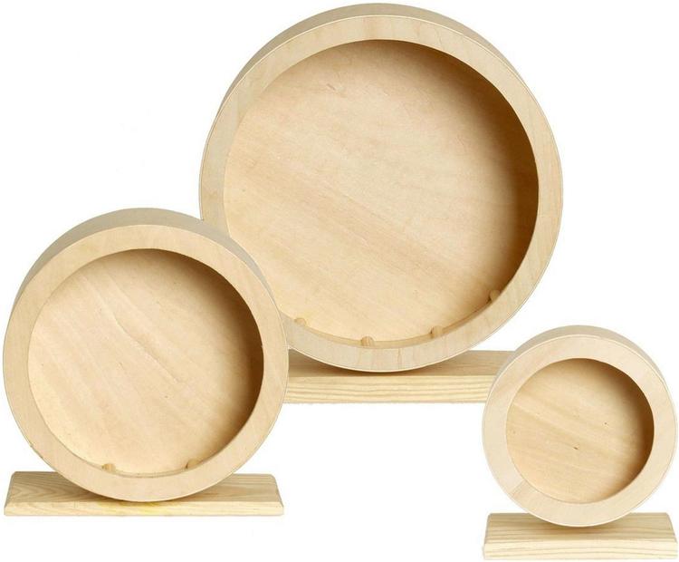 Puinen jyrsijän juoksupyörä Wonderland 15 cm