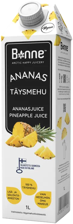 Bonne Ananastäysmehu 1L