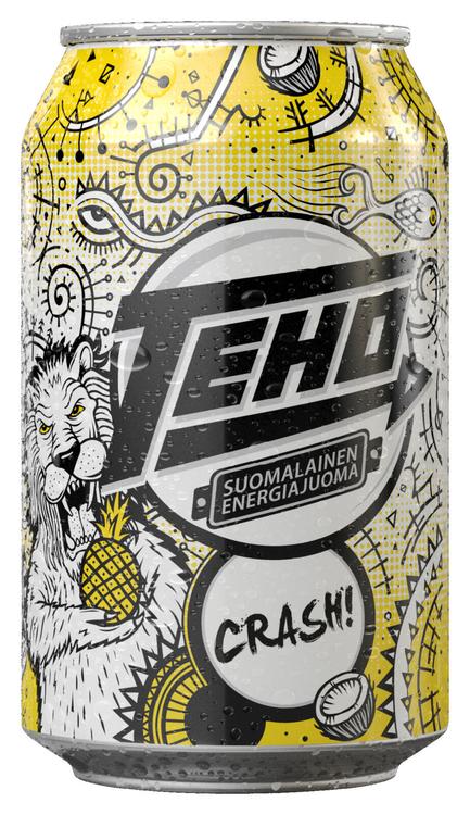 TEHO CRASH! energiajuoma 0,33 l tlk