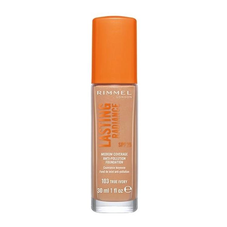 Rimmel Lasting Radiance Foundation -meikkivoide 30 ml, 103 True Ivory