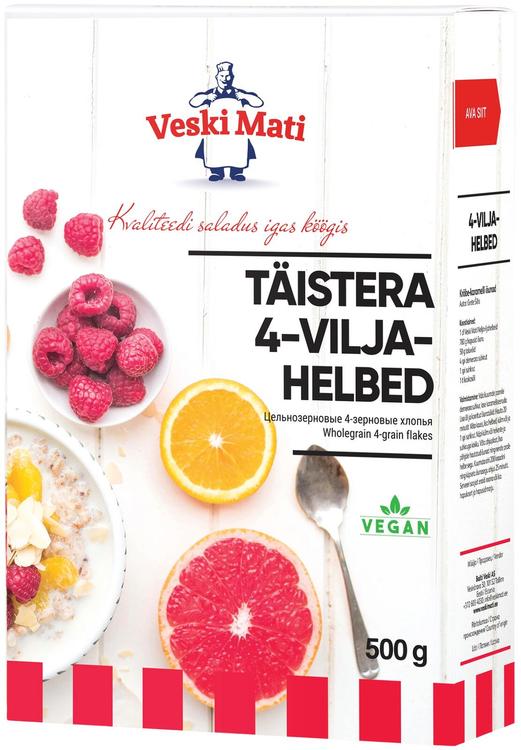 Veski mati täistera 4-viljahelbed 500 g