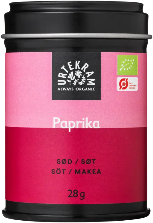 Urtekram Luomu Makea paprika 28g