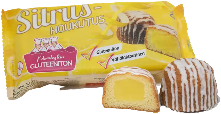 Porokylän Sitrushoukutus 2 kpl / 170 g gluteeniton