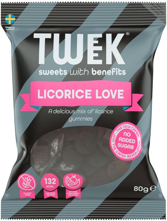 Tweek Licorice Love lakritsikaramelli 80g