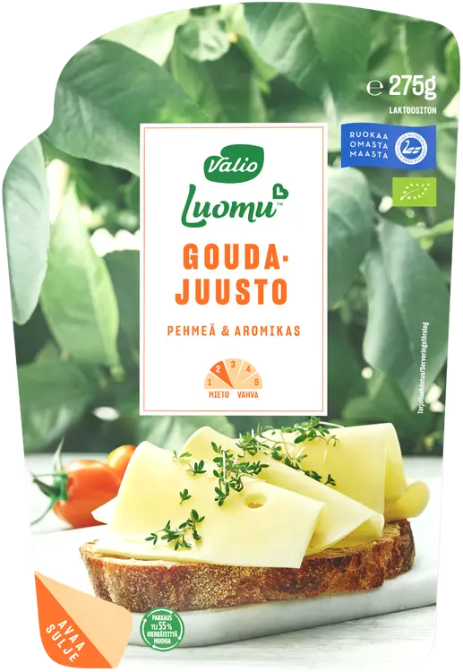 Valio Luomu™ gouda e275 g viipale