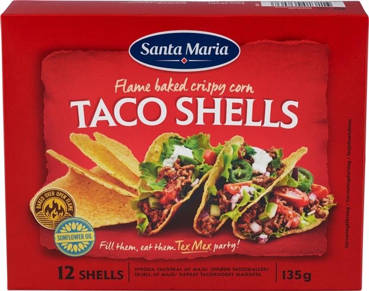 Santa Maria Taco Shells Tacokuoret 12 kpl 135 g