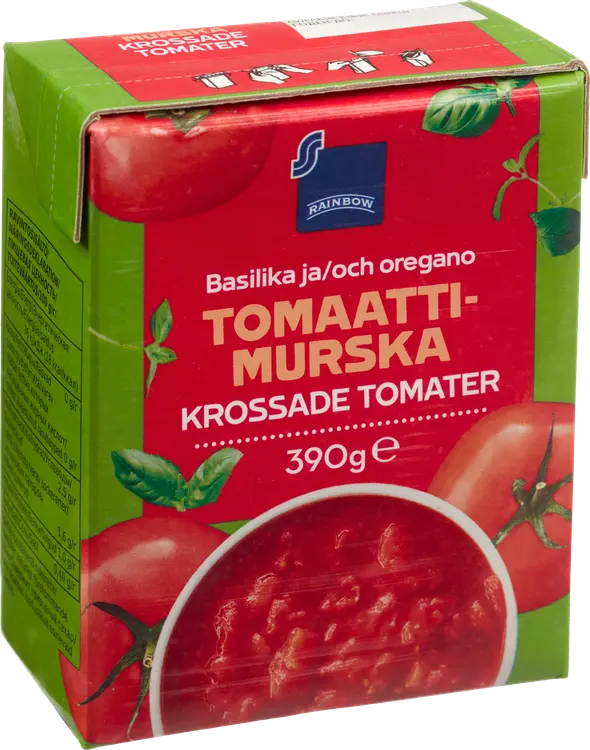 Rainbow tomaattimurska basilika ja oregano 390 g