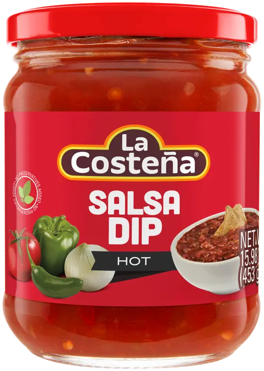 La Costeña Salsa Dip Hot tulinen salsakastike 453g