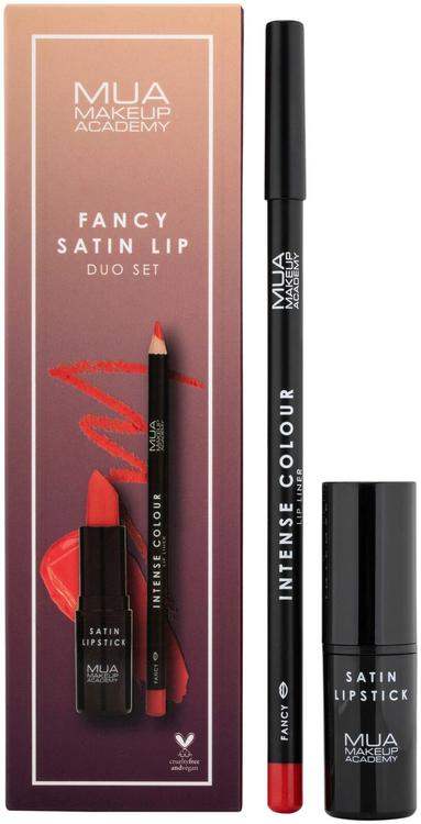 MUA Make Up Academy Fancy Satin Lip Set 30 g