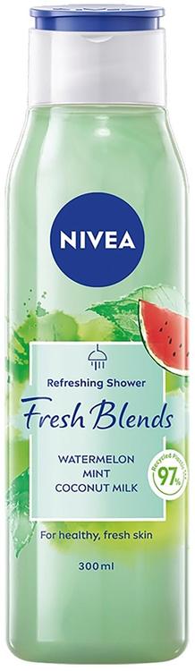 NIVEA 300ml Fresh Blends Refreshing Watermelon Shower Gel -suihkugeeli