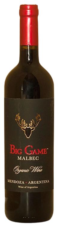 Big Game Malbec Organic vein 14,5%vol 750ml