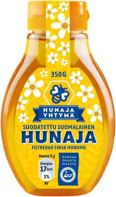 Hunajayhtymä Suodatettu Suomalainen Hunaja 350g