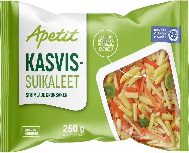 Apetit Kasvissuikaleet pakaste 250g