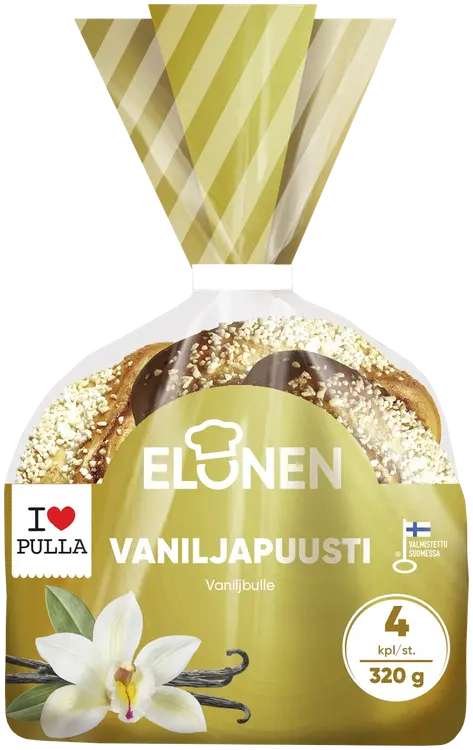 Elonen Vaniljapuusti 4kpl 320g