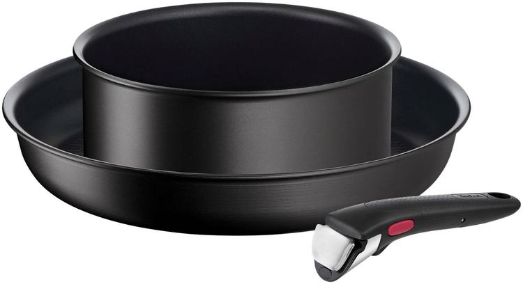 Tefal Ingenio Eco paistinpannu 28cm, kattila 20cm + kahva L3979053