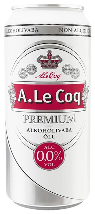 A LE COQ PREMIUM ALKOHOLIVABA ÕLU 0,0% 500 ML