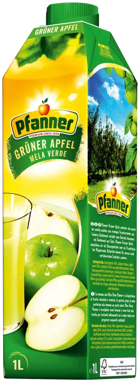 Pfanner Vihreä omena mehujuoma 1l