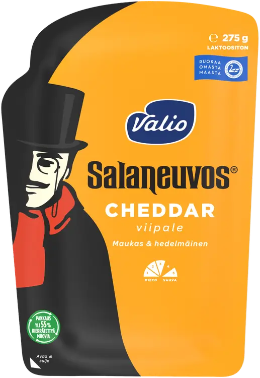 Valio Salaneuvos® Cheddar e275 g viipale