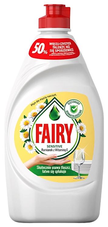 Fairy nõudepesuvahend Sensitive Chamomile  450ml