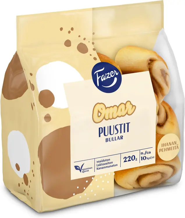 Fazer Omar -puustit 220g, pulla