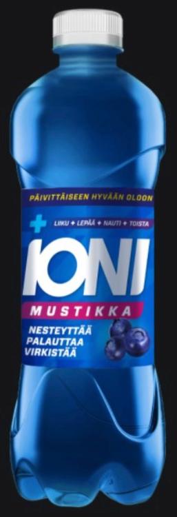 IONI 555 ml plo ioni-juoma mustikka