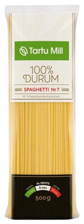 Durumnisujahupasta Spaghetti Nr7 500 g