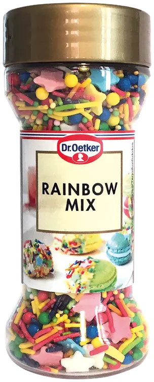 Dr. Oetker Rainbow mix -koristerakeet 50 g