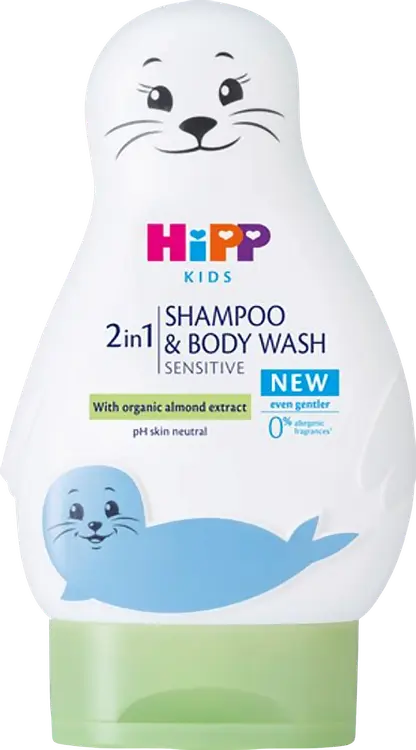 Hipp Baby Care 2in1 Shampoo & Body Wash Sensitive 200 ml "Hylje"