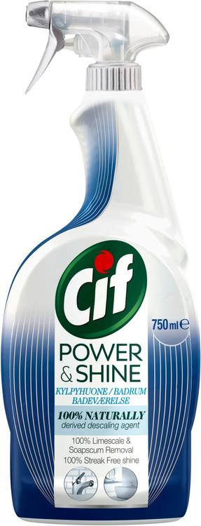 Cif Puhdistussuihke Power & Shine Kylpyhuone 750 ml