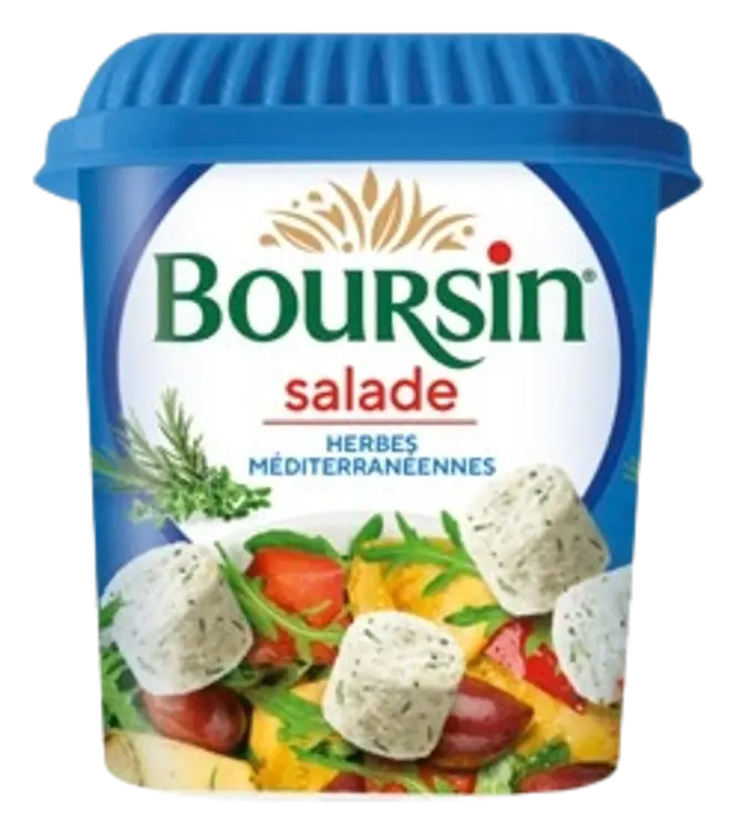 Boursin salaattijuustokuutioita välimerellisillä yrteillä 120g
